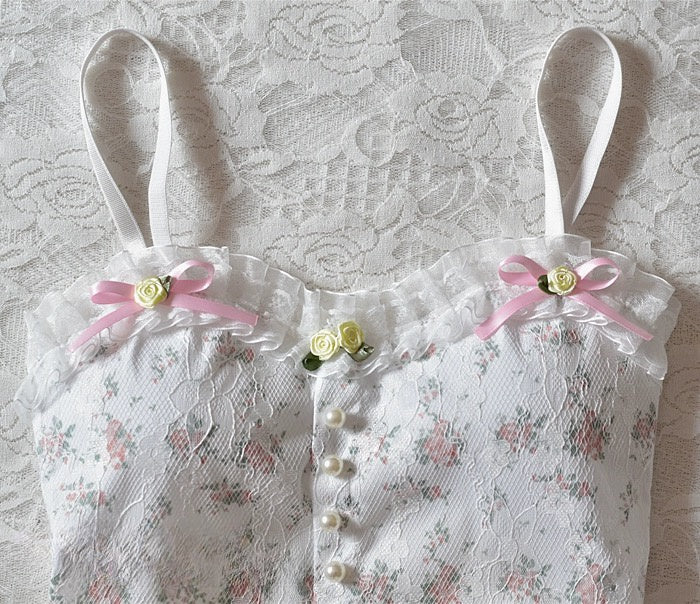 ♡ Handmade Floral Cami ♡