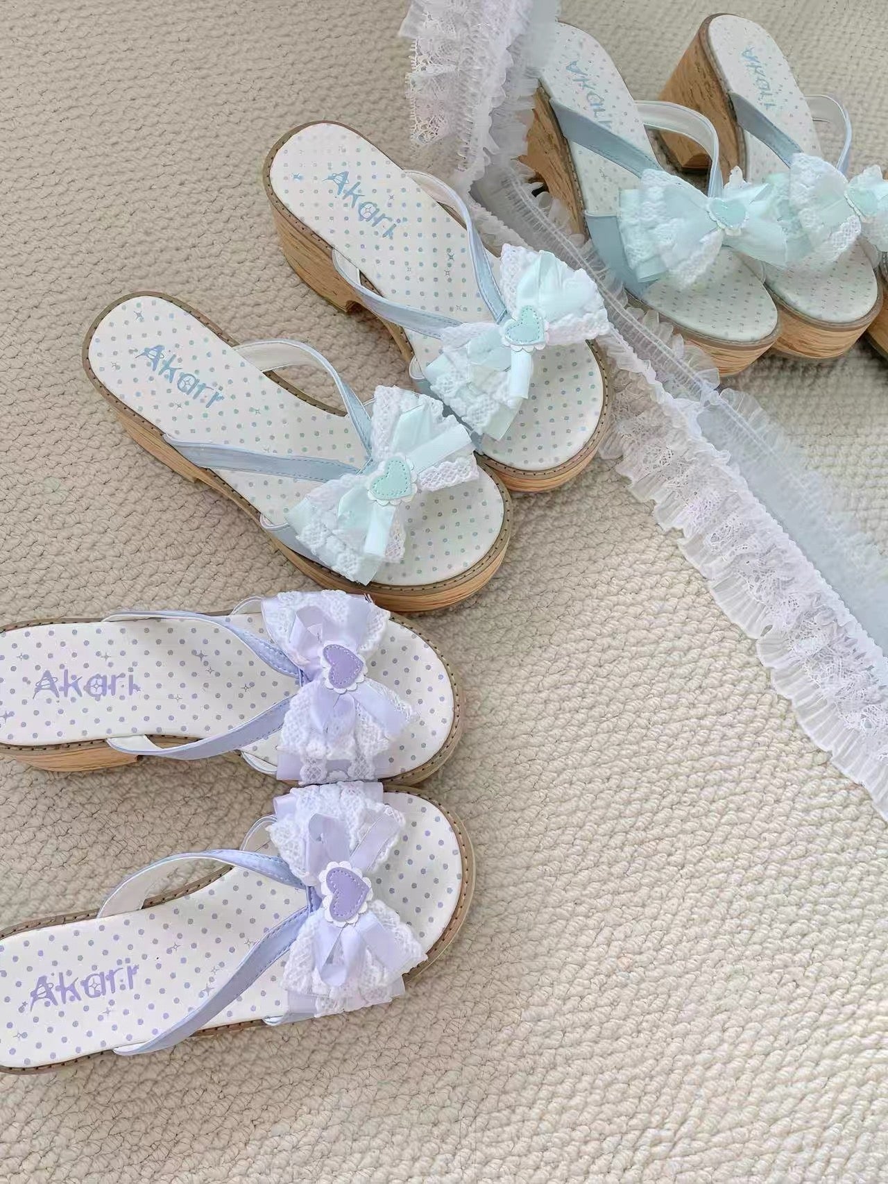 ♡ Showa Girls ♡ - Geta Sandals