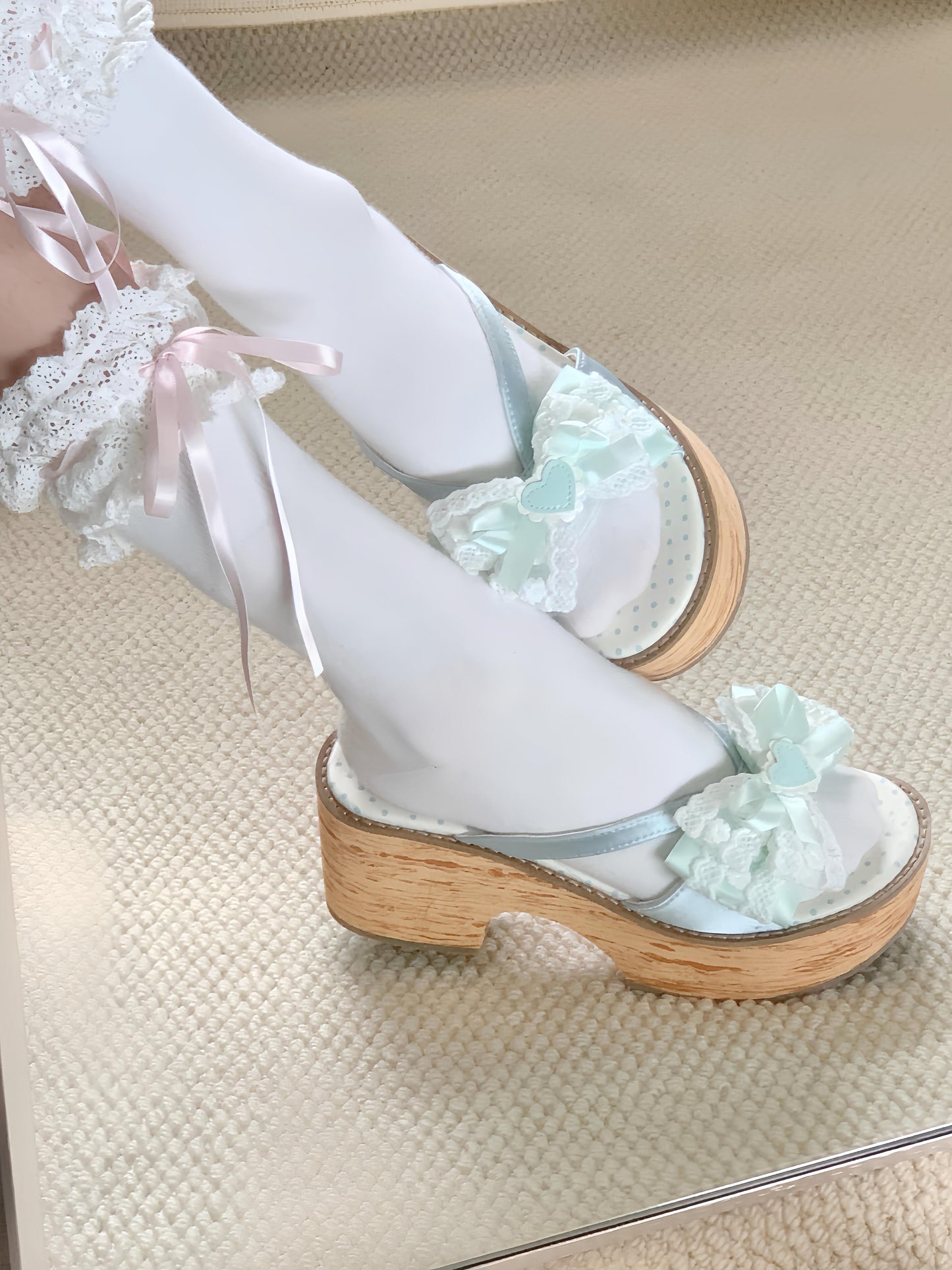 ♡ Showa Girls ♡ - Geta Sandals