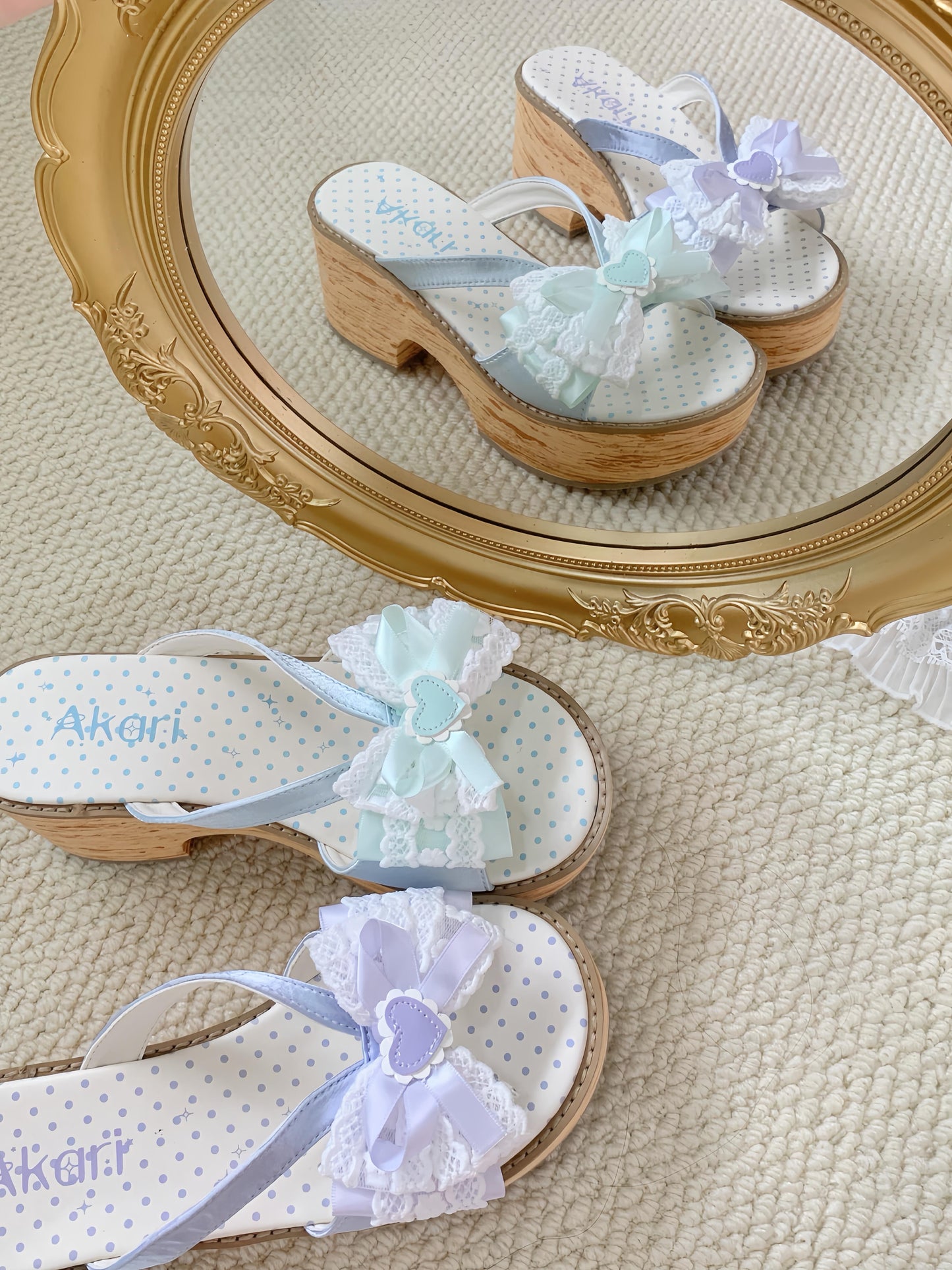 ♡ Showa Girls ♡ - Geta Sandals