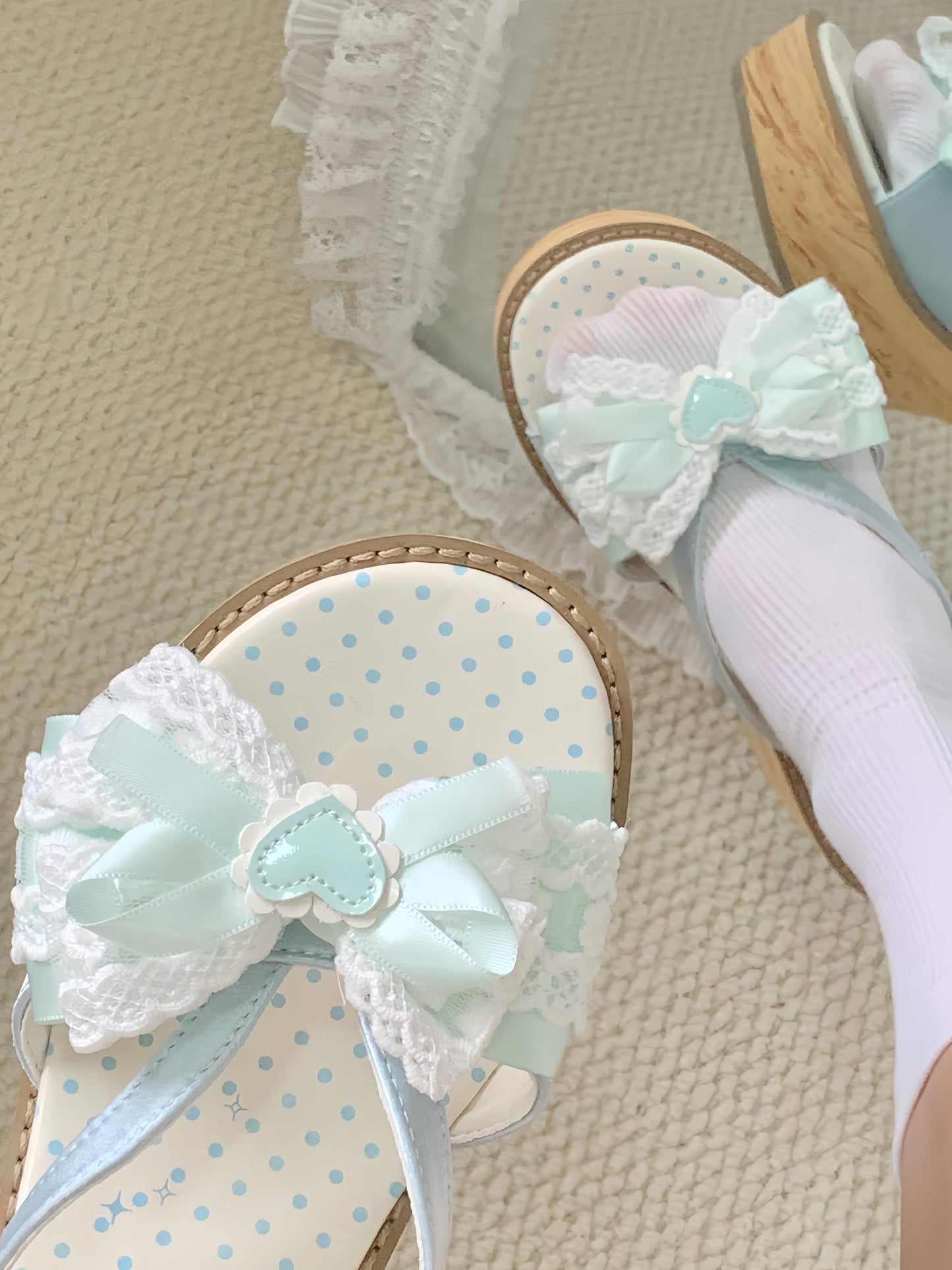 ♡ Showa Girls ♡ - Geta Sandals