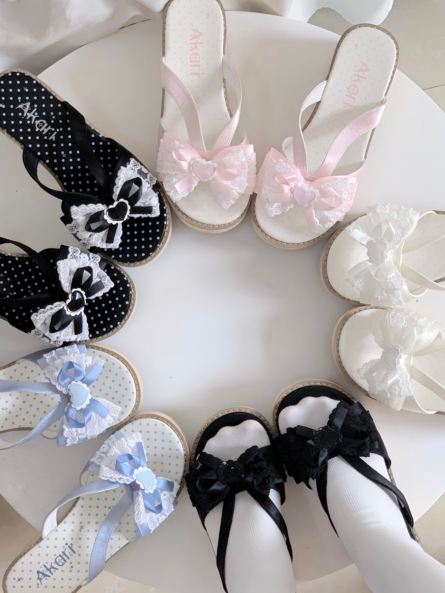 ♡ Showa Girls ♡ - Geta Sandals