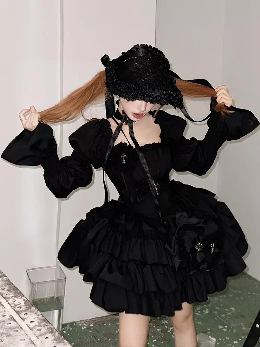โก Goth Doll โก - Princess Dress Set