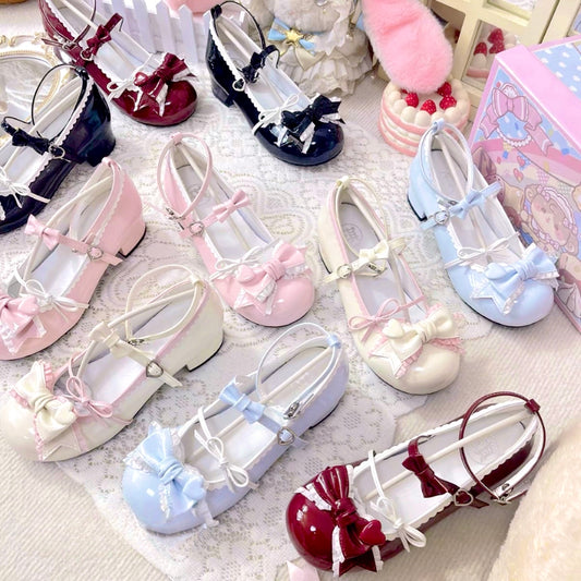 ♡ Puff Party ♡ - Low Heels