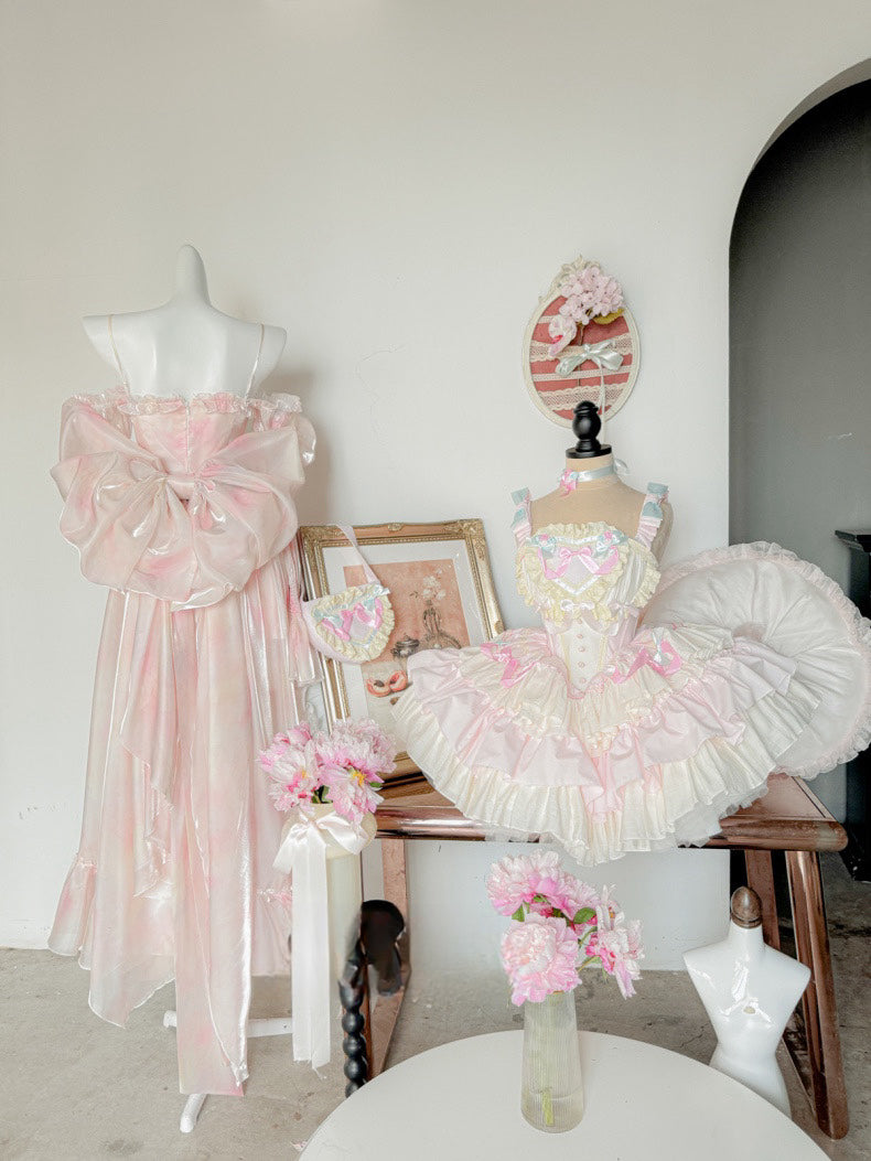 โก Light โก - Pink Princess Dress Set