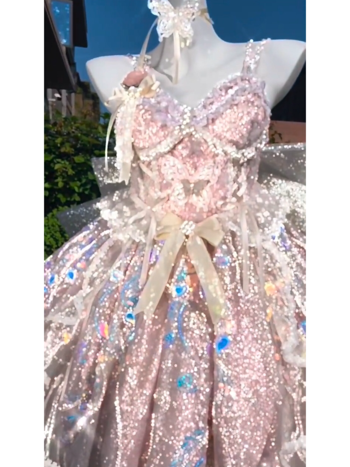 ♡ Dreamland ♡ - Bridal Embroidered Dolly Dress