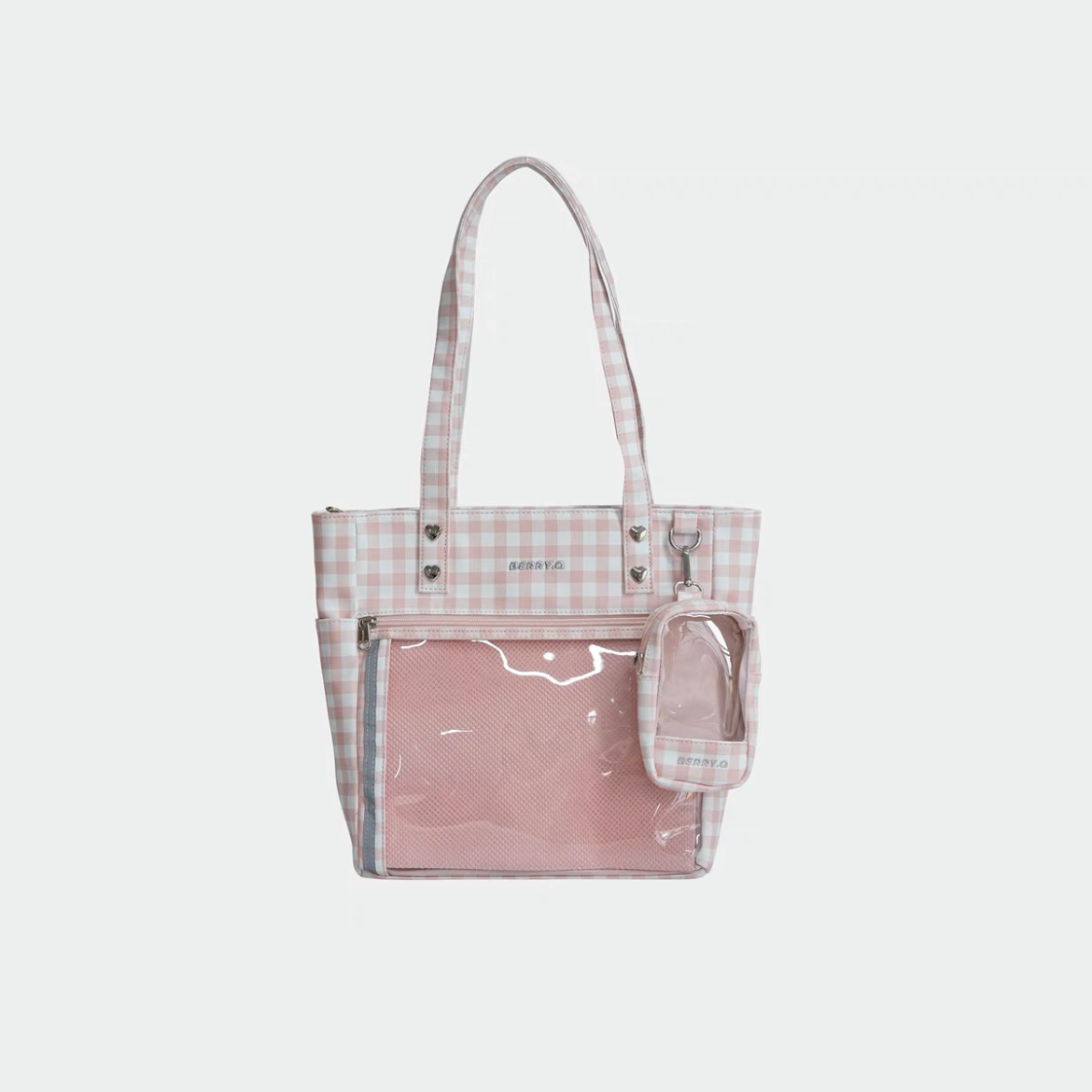 ♡ Borsa tote scozzese ♡
