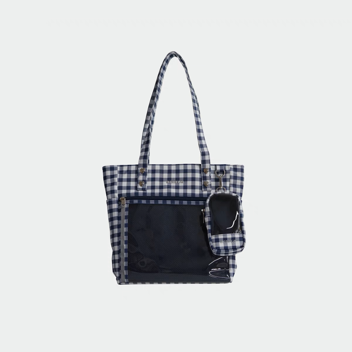 ♡ Borsa tote scozzese ♡