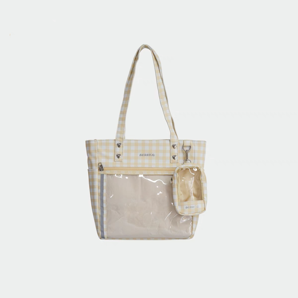 ♡ Borsa tote scozzese ♡