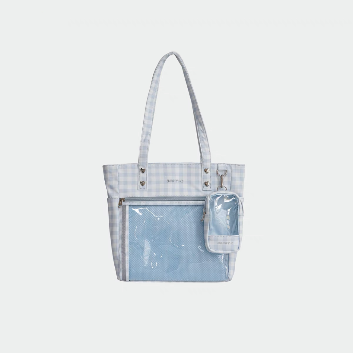 ♡ Borsa tote scozzese ♡