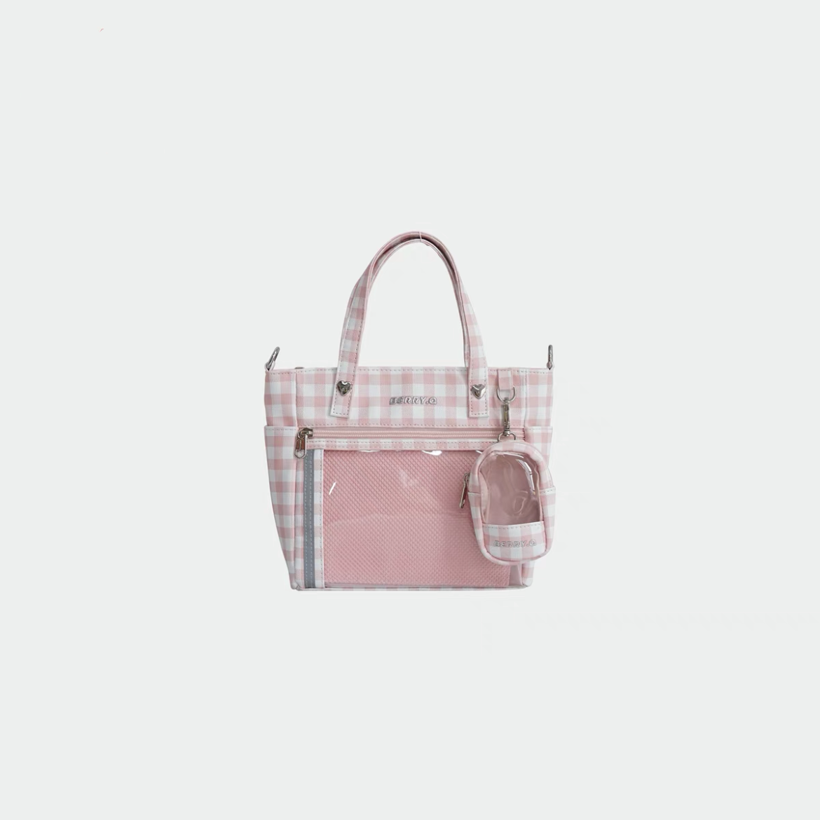 ♡ Borsa tote scozzese ♡