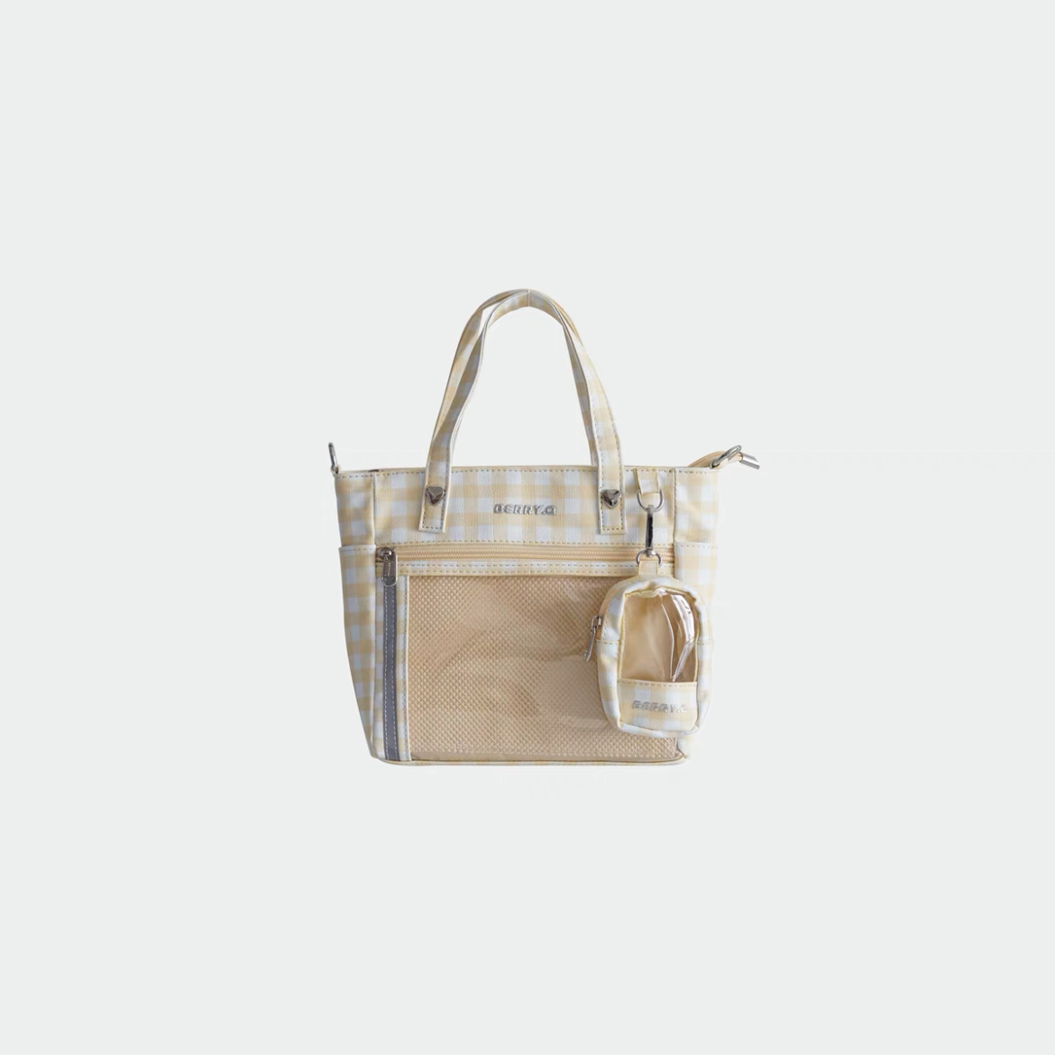 ♡ Borsa tote scozzese ♡