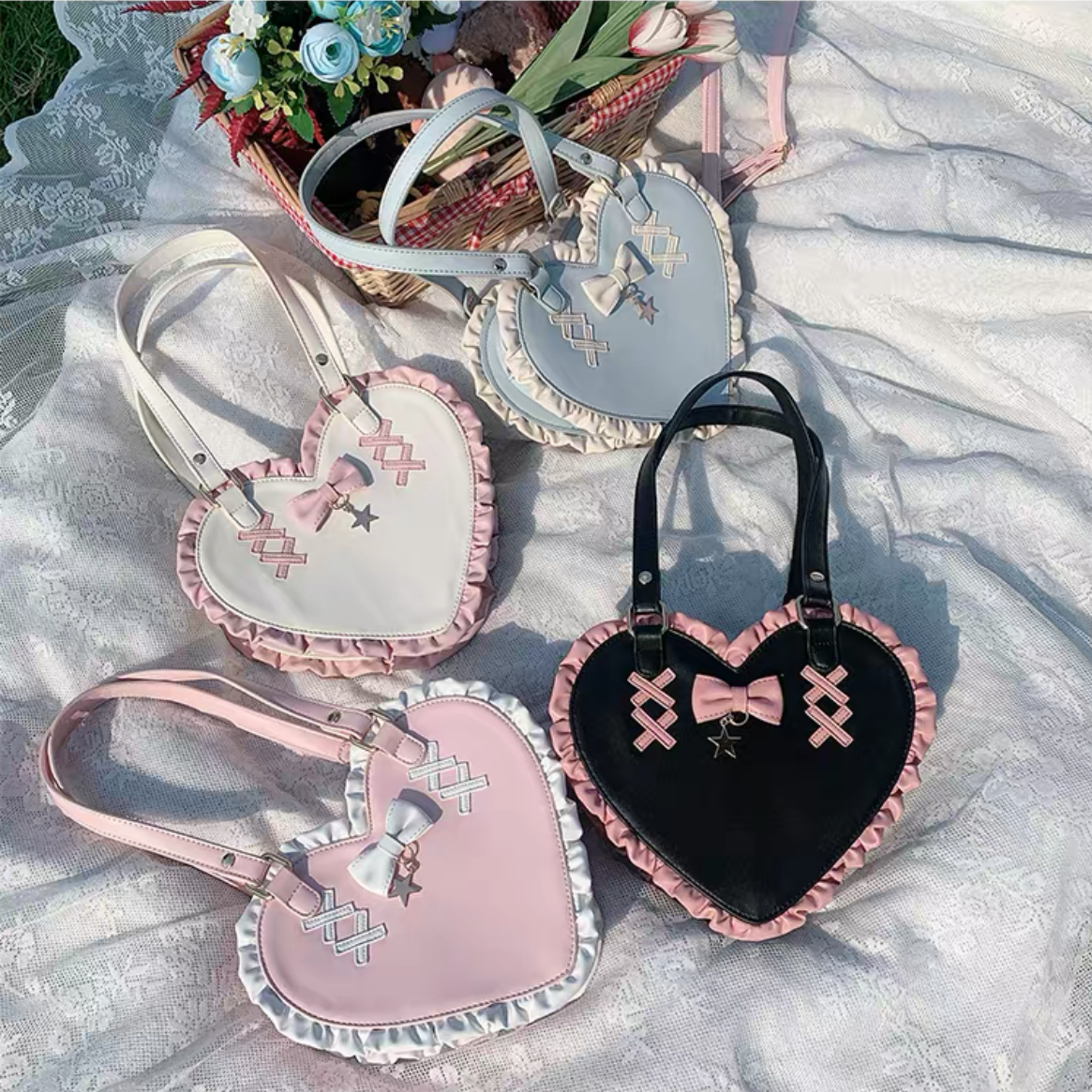 ♡ Cherry Sauce ♡ - Heart Bag
