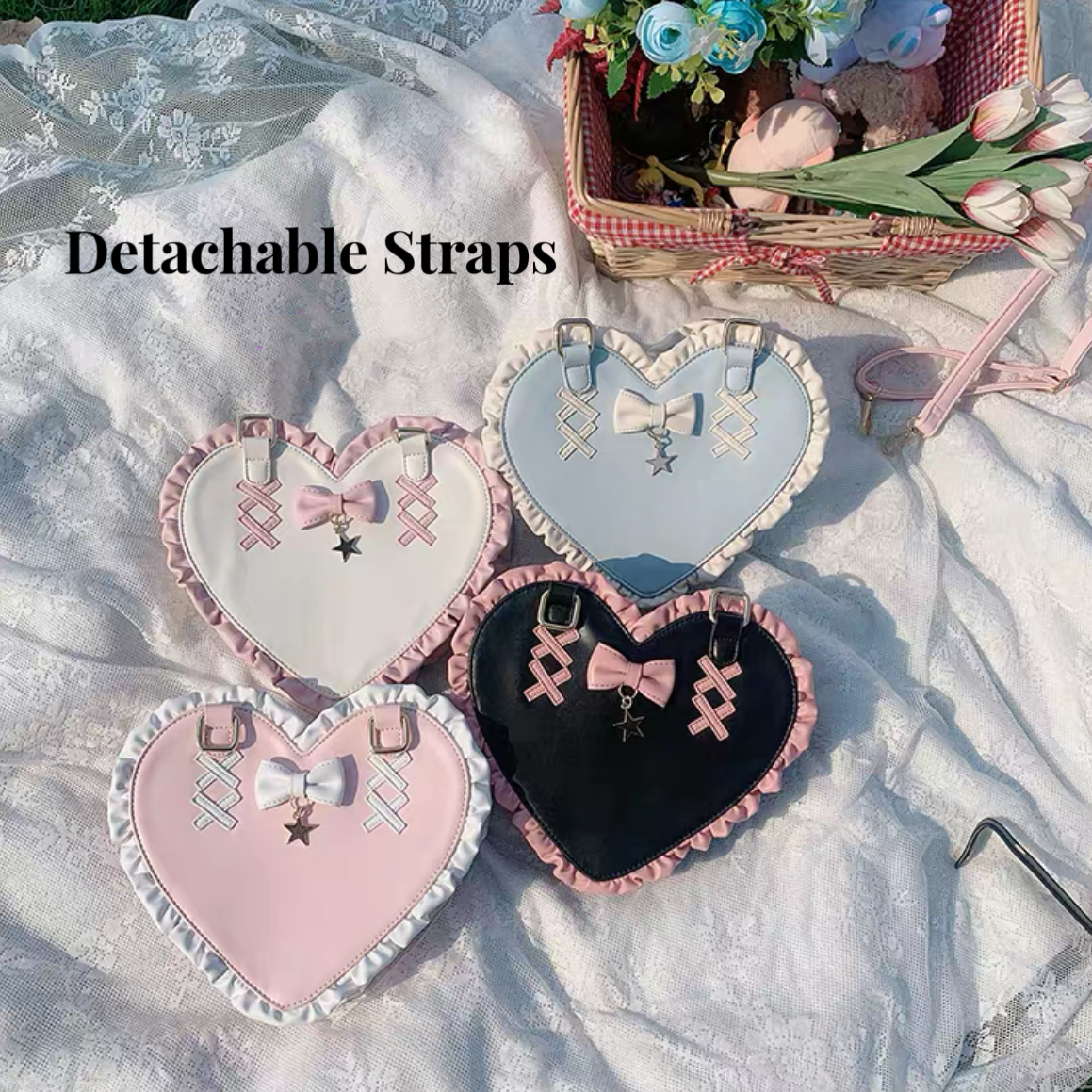 ♡ Cherry Sauce ♡ - Heart Bag