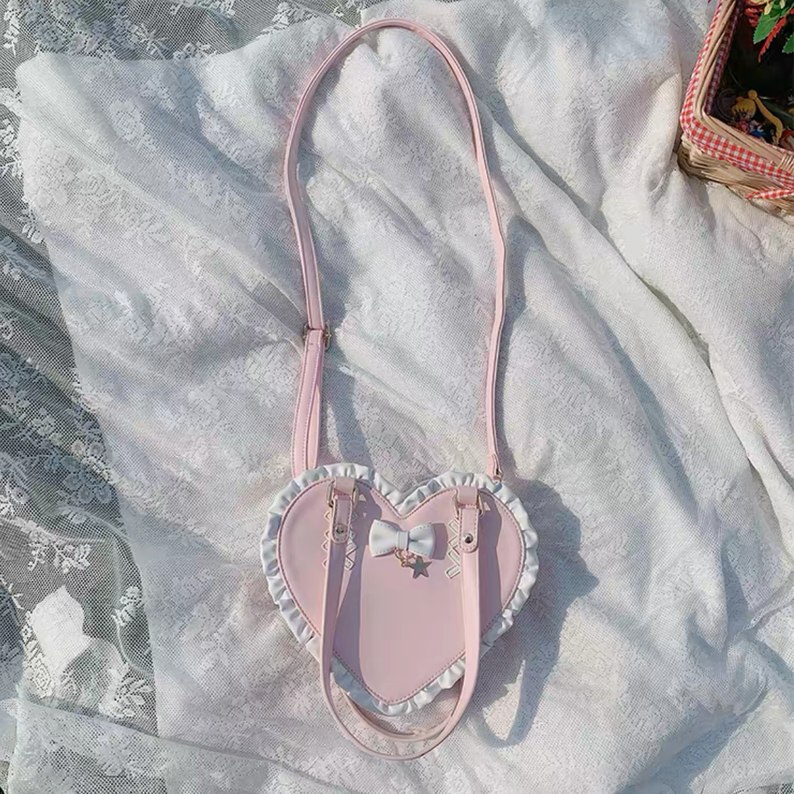 ♡ Cherry Sauce ♡ - Heart Bag