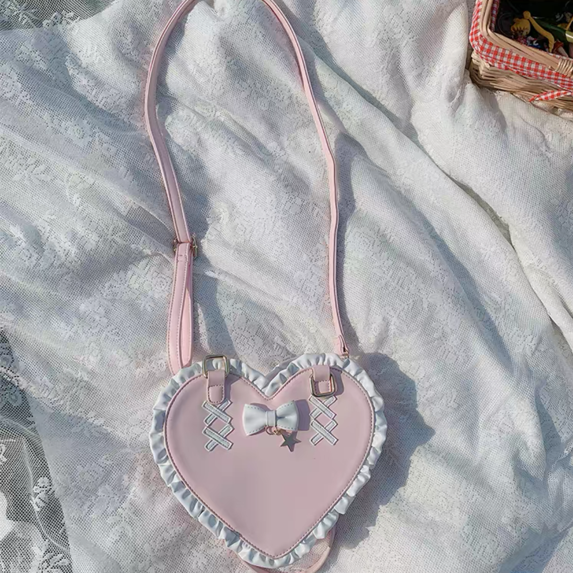♡ Cherry Sauce ♡ - Heart Bag