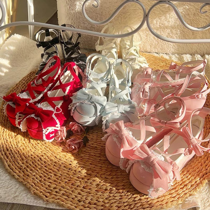 ♡ Bunny Tells ♡ - Platform Heels