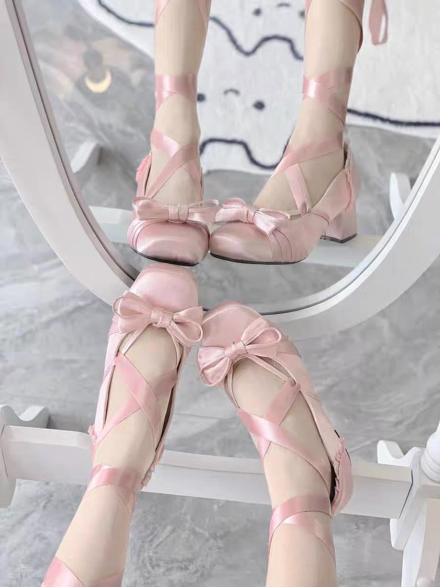 ♡ Heartbeat Ballet ♡ - Balletcore Pumps