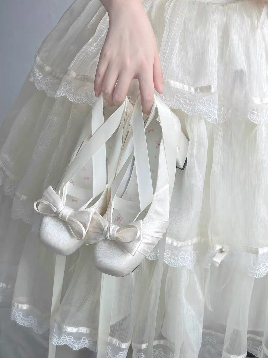 ♡ Heartbeat Ballet ♡ - Balletcore Pumps