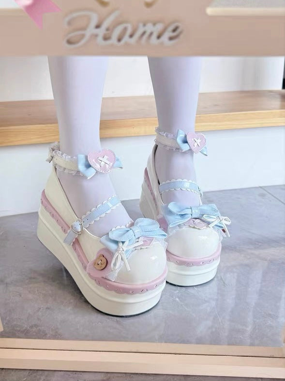 ♡ Cubby Bear ♡ - Dolly Platform Shoes