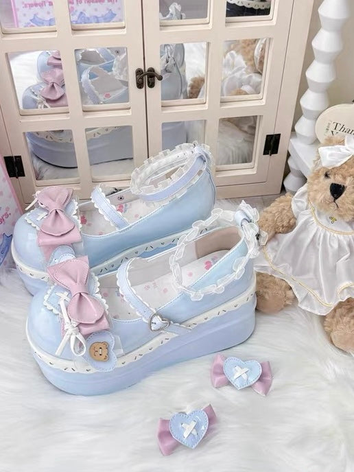 ♡ Cubby Bear ♡ - Dolly Platform Shoes