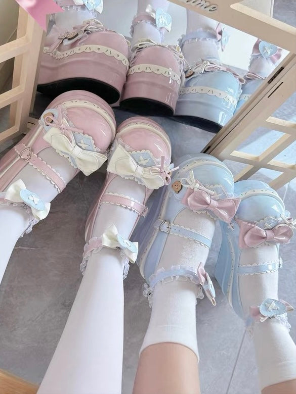 ♡ Cubby Bear ♡ - Dolly Platform Shoes