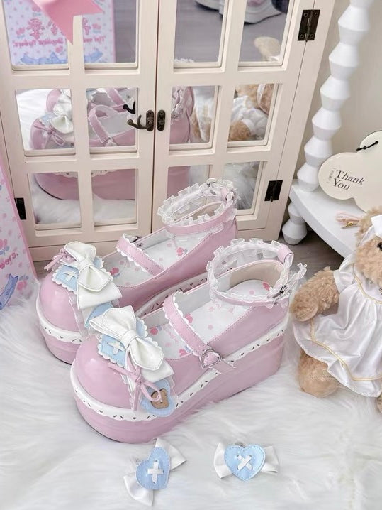 ♡ Cubby Bear ♡ - Dolly Platform Shoes