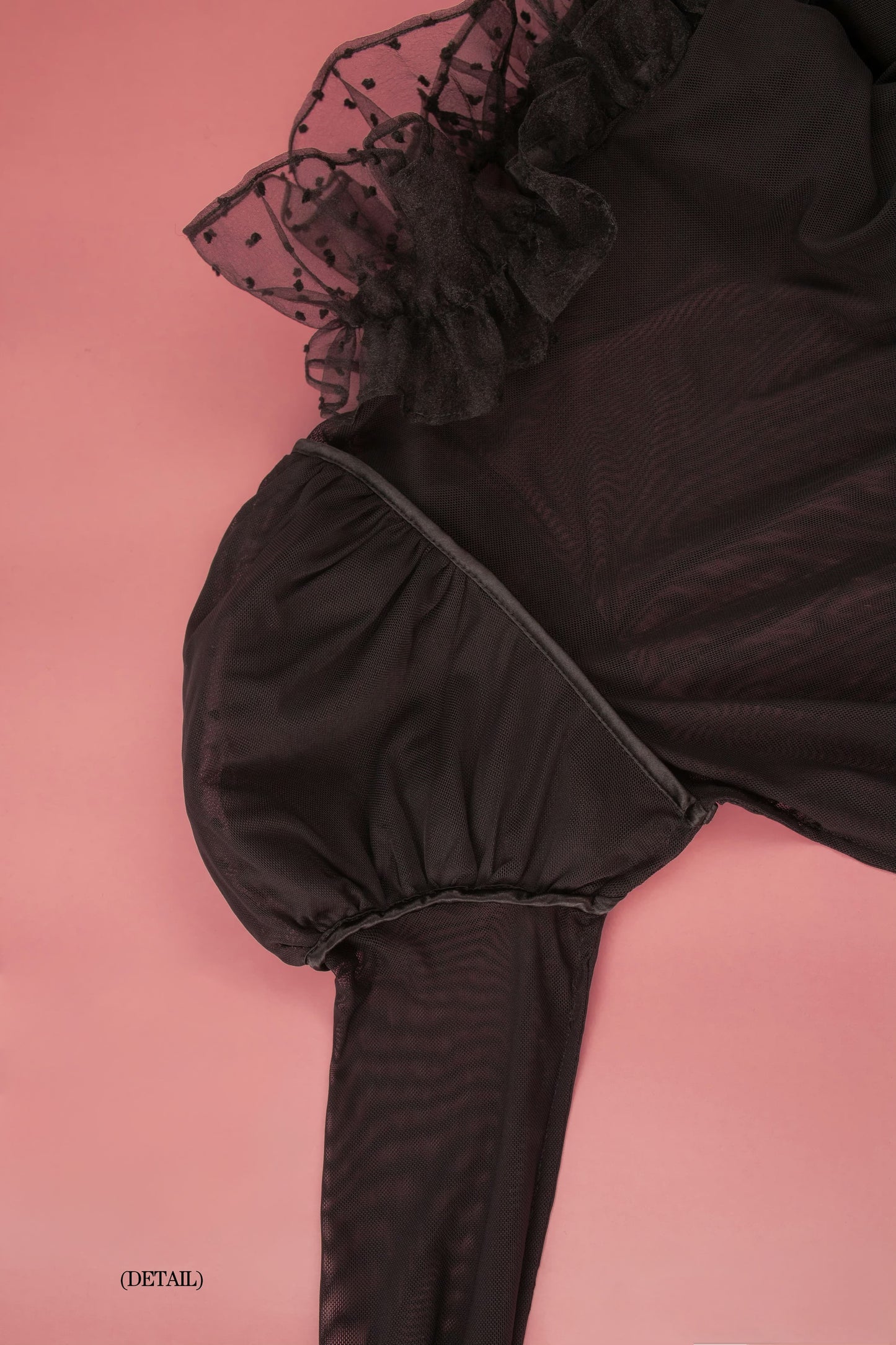 ♡ Sweet Bunny ♡ - Bubble Sleeve Tulle Shirt