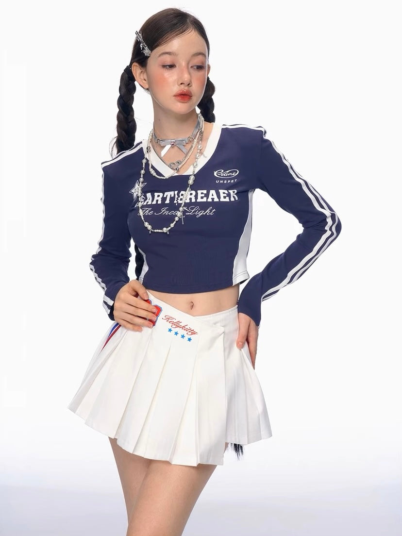 Retro American Racer Top