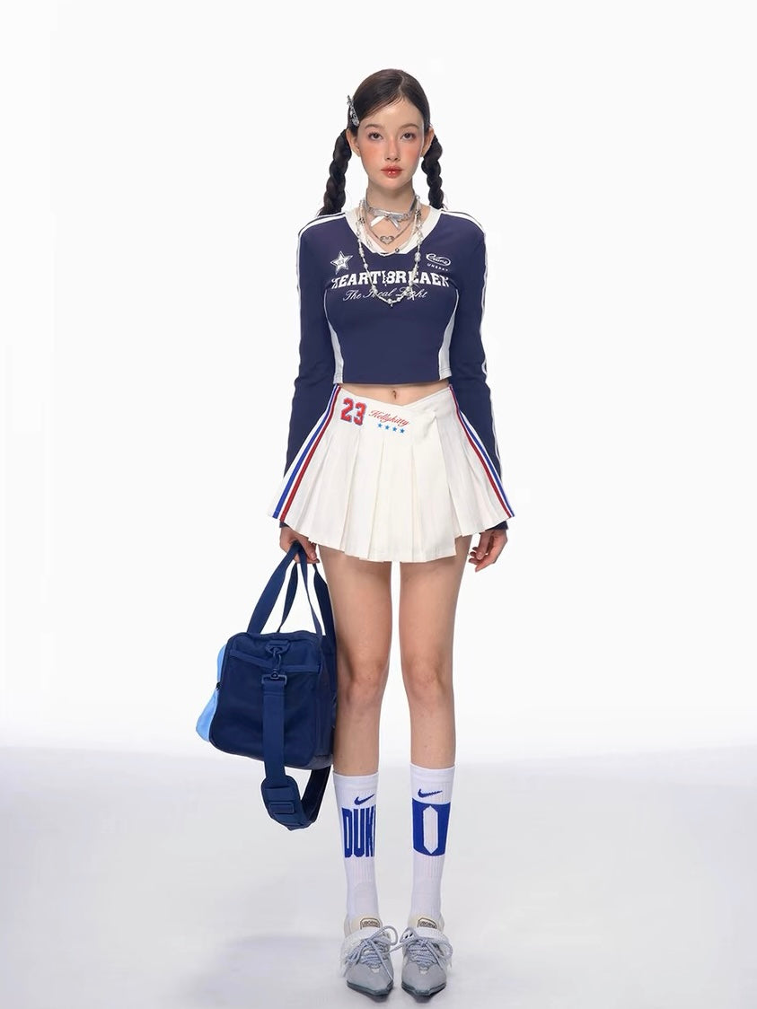 Retro American Racer Top