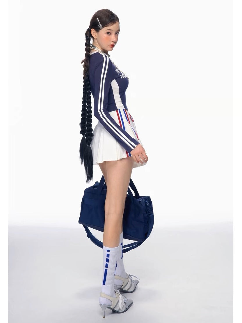 Retro American Racer Top