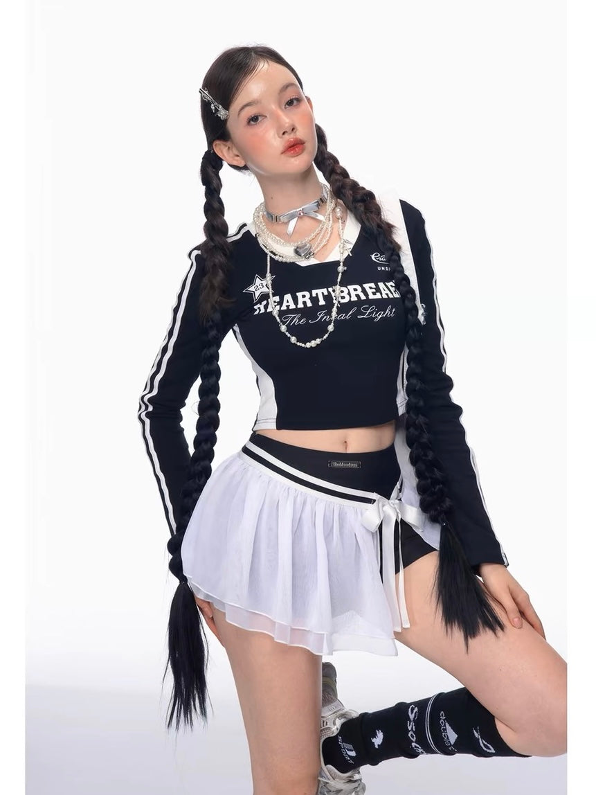 Retro American Racer Top