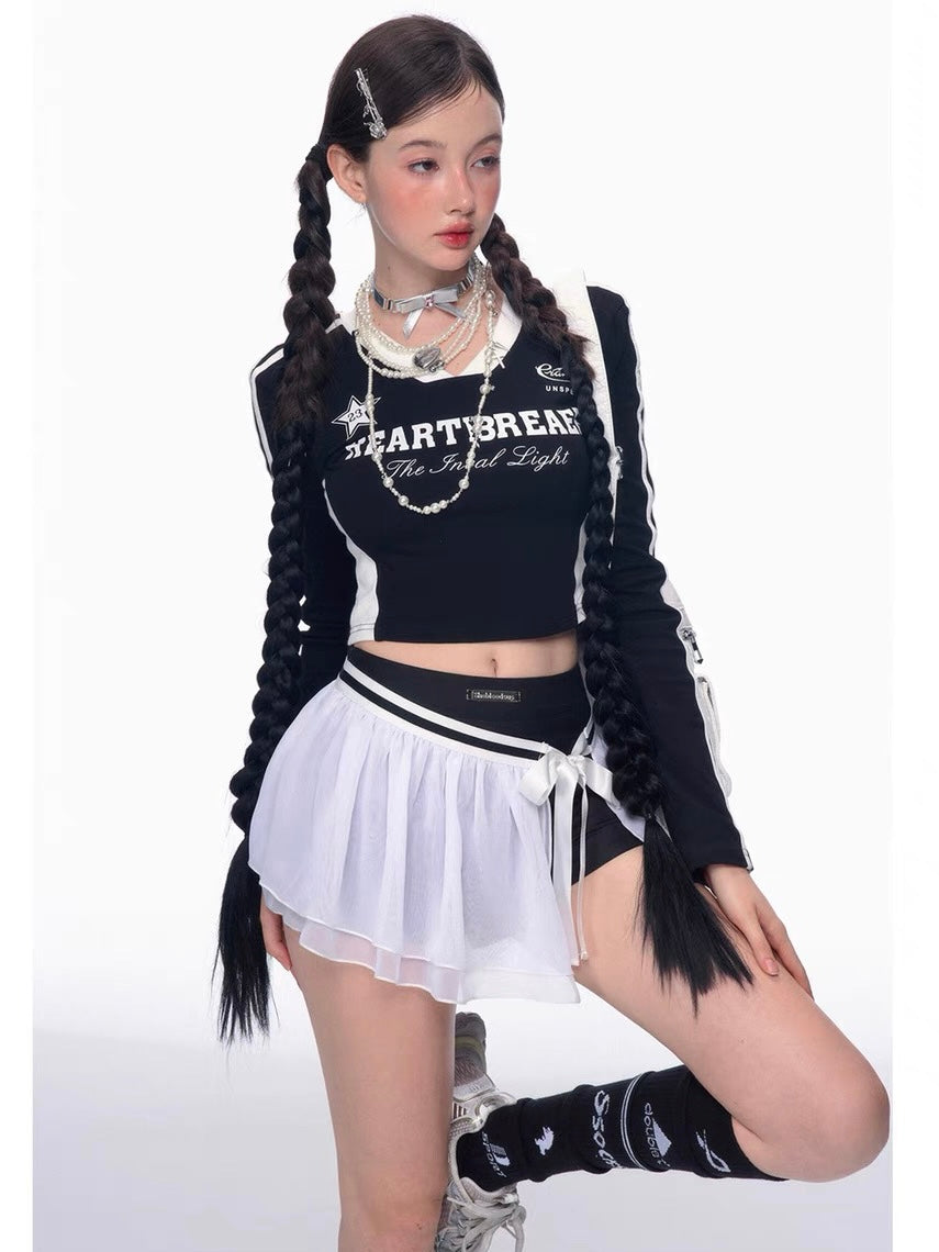 Retro American Racer Top