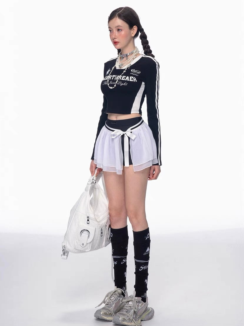 Retro American Racer Top