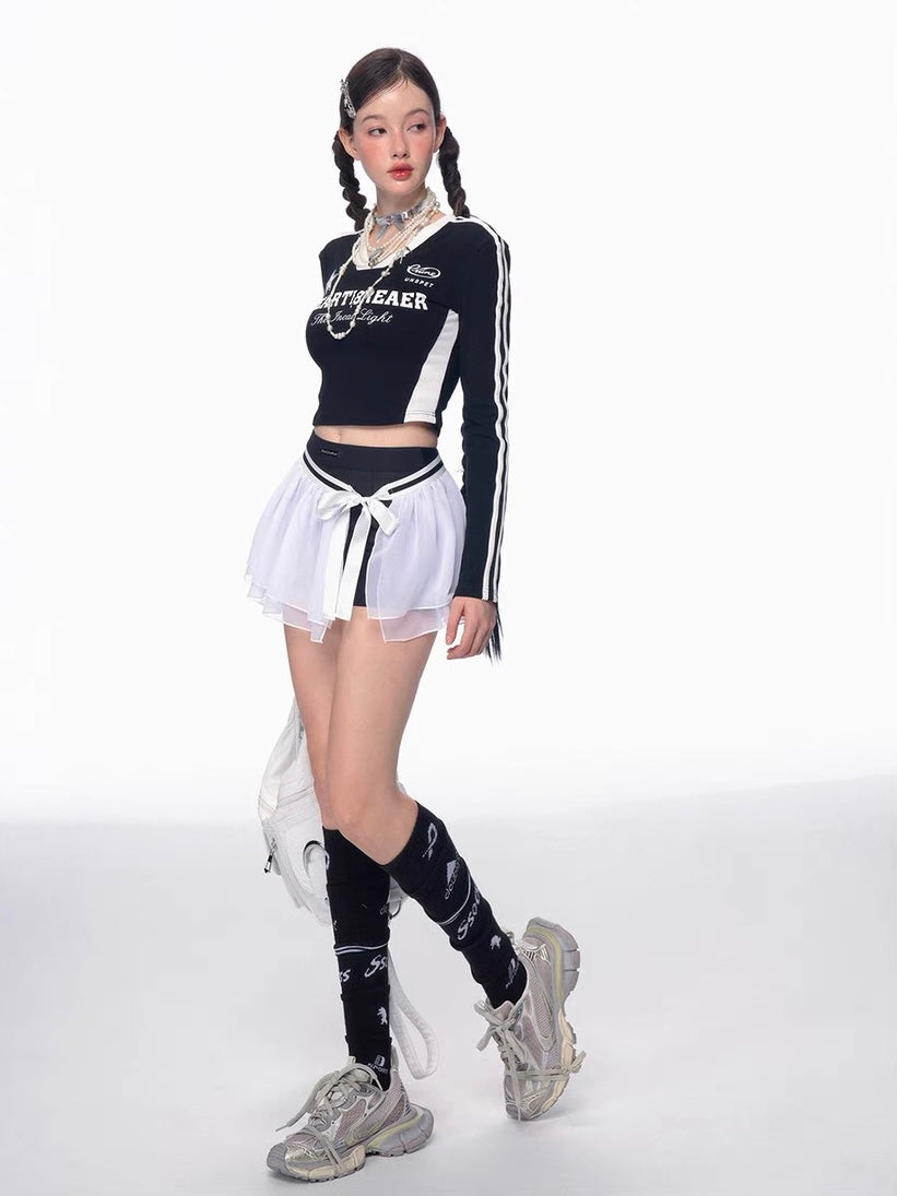 Retro American Racer Top