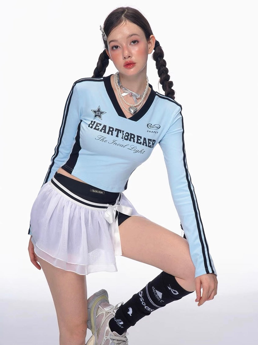 Retro American Racer Top