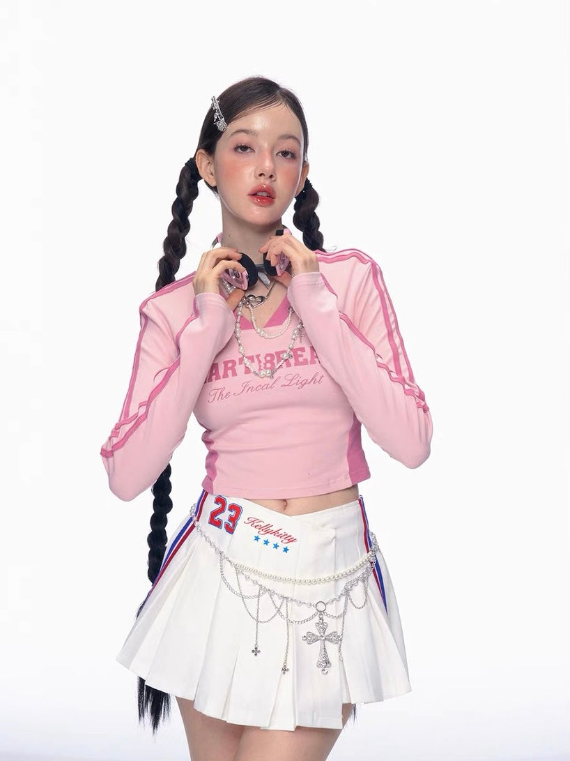 Retro American Racer Top