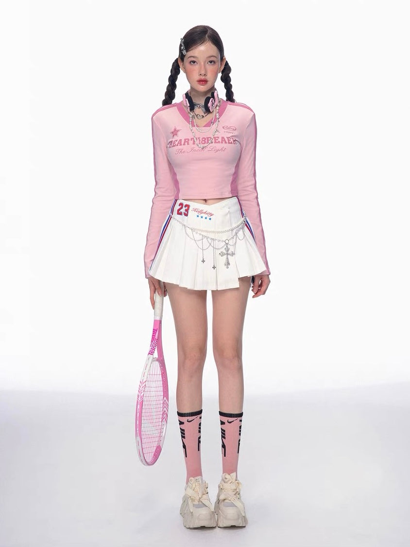 Retro American Racer Top