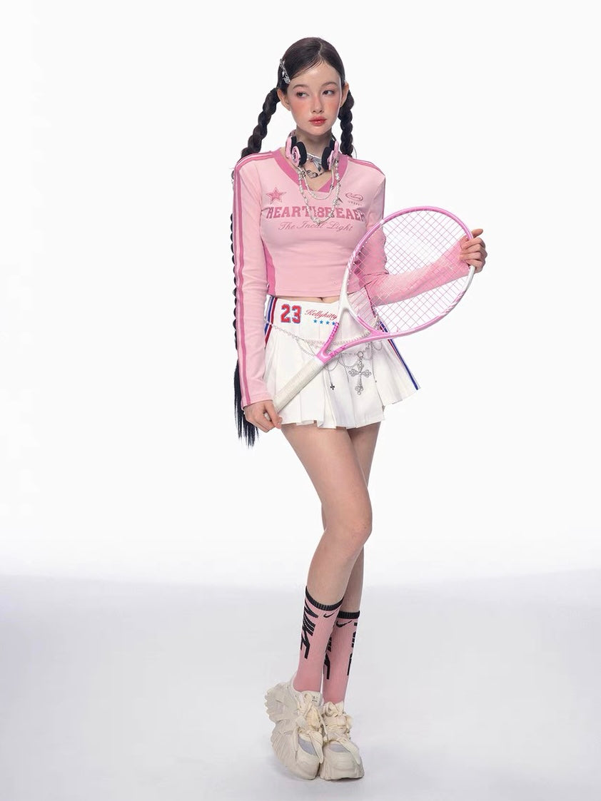 Retro American Racer Top