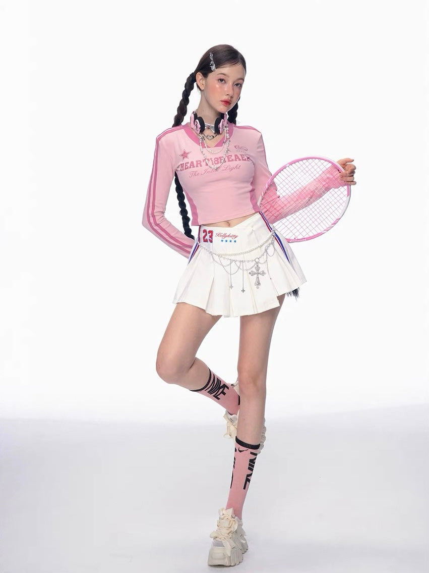 Retro American Racer Top
