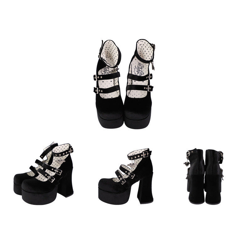 ♡ Broken Angel ♡ - Platform Heels