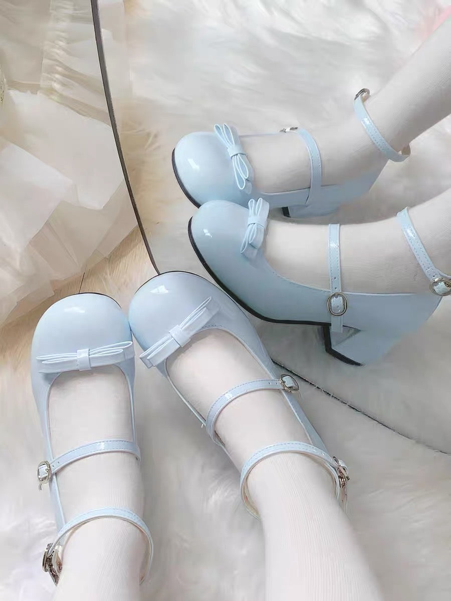 ♡ Miss Cream ♡ - Low Heels