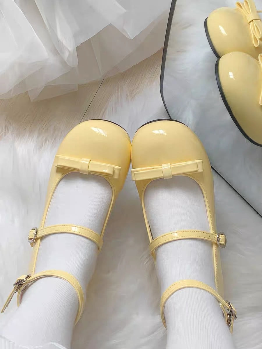♡ Miss Cream ♡ - Low Heels