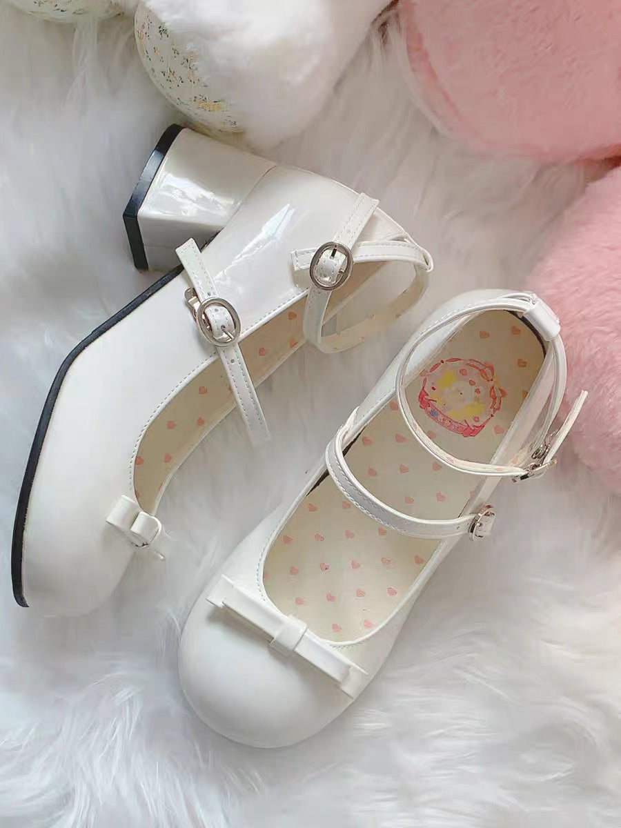 ♡ Miss Cream ♡ - Low Heels