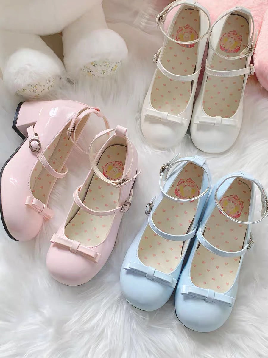 ♡ Miss Cream ♡ - Low Heels