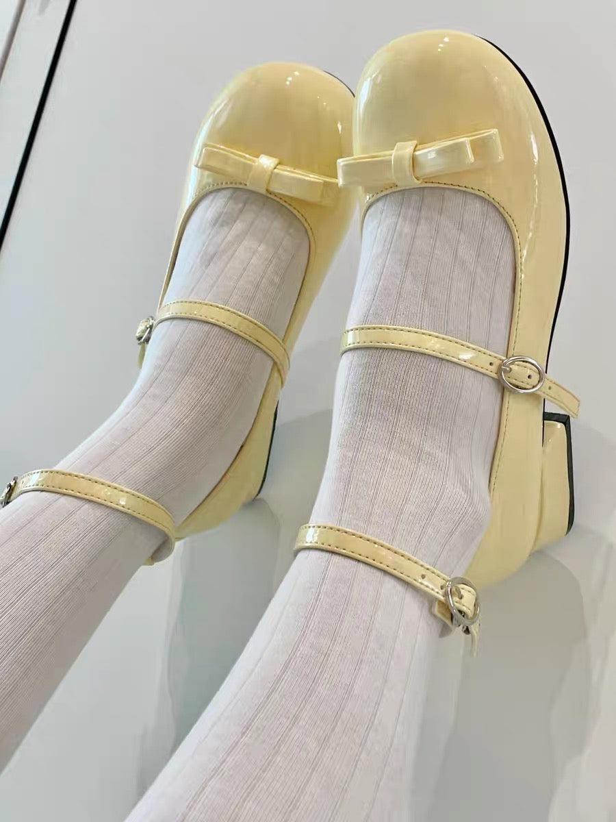 ♡ Miss Cream ♡ - Low Heels