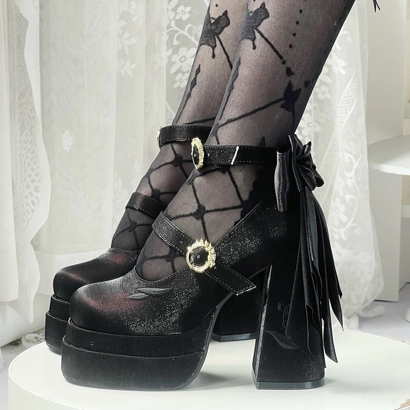 ♡ Fairy Lily ♡ - Satin Mary Janes