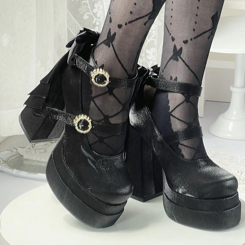 ♡ Fairy Lily ♡ - Satin Mary Janes
