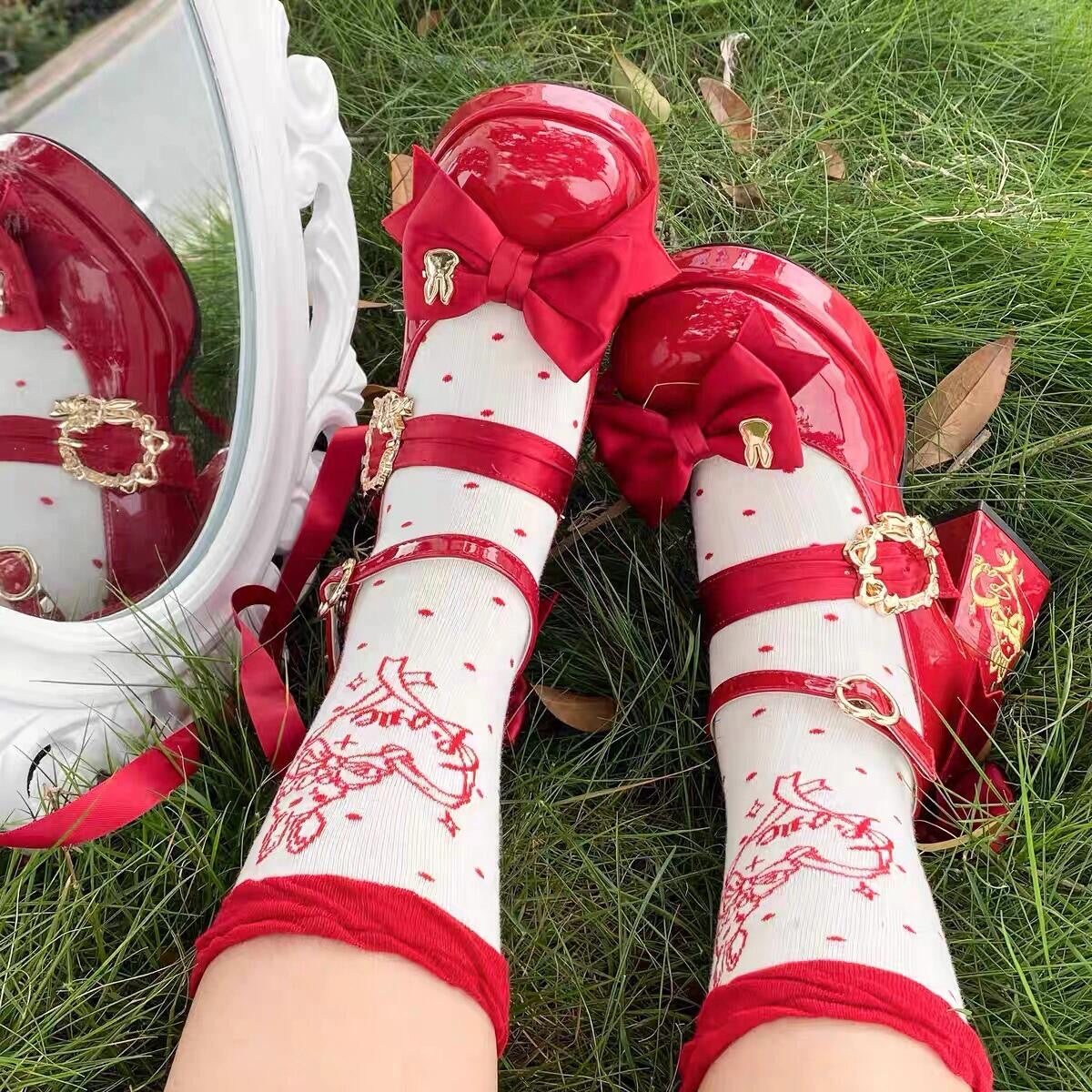 ♡ Alice's Bunny ♡ - Mary Janes