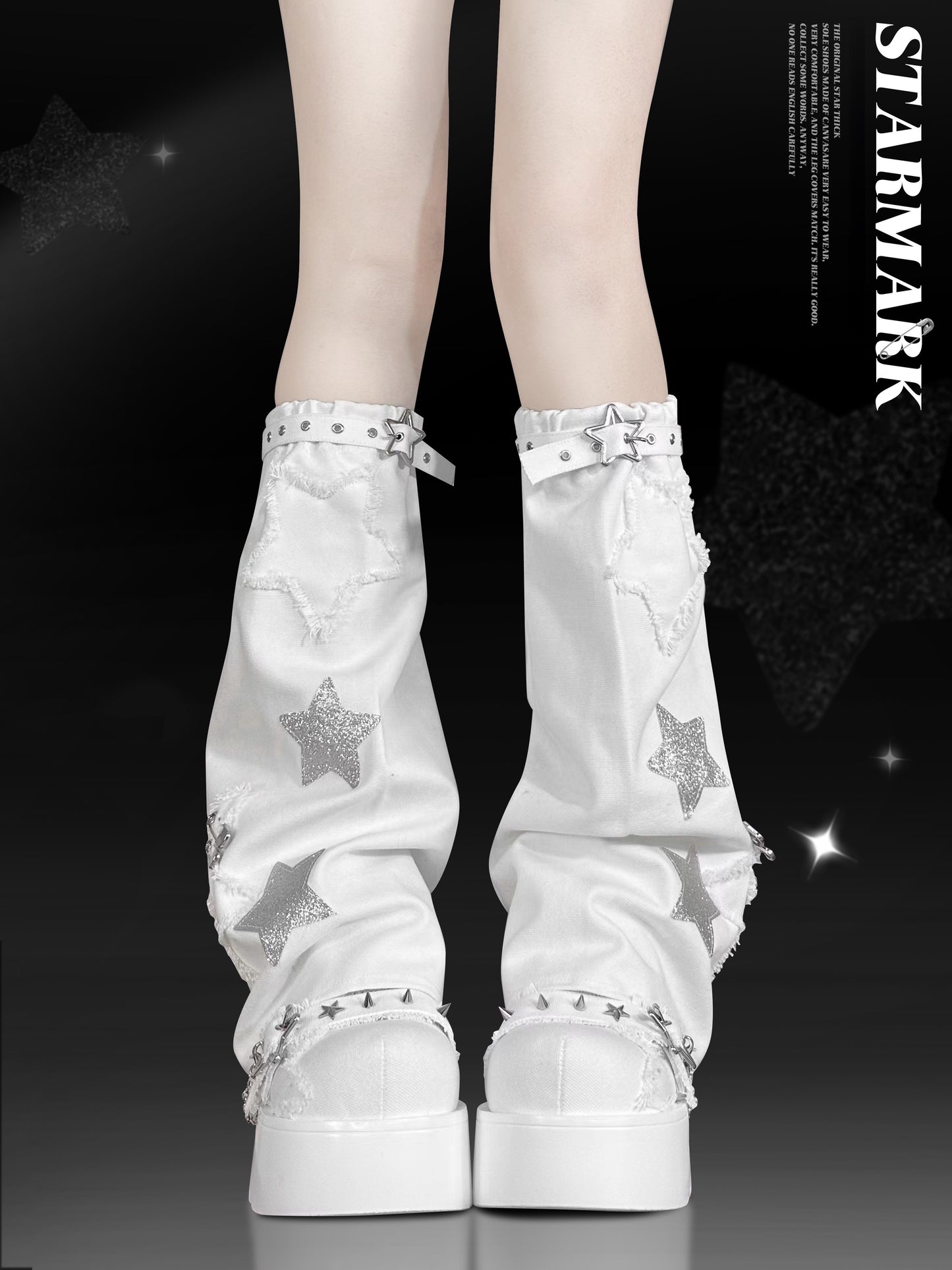♡ Star Mark ♡ — туфли на платформе из парусины